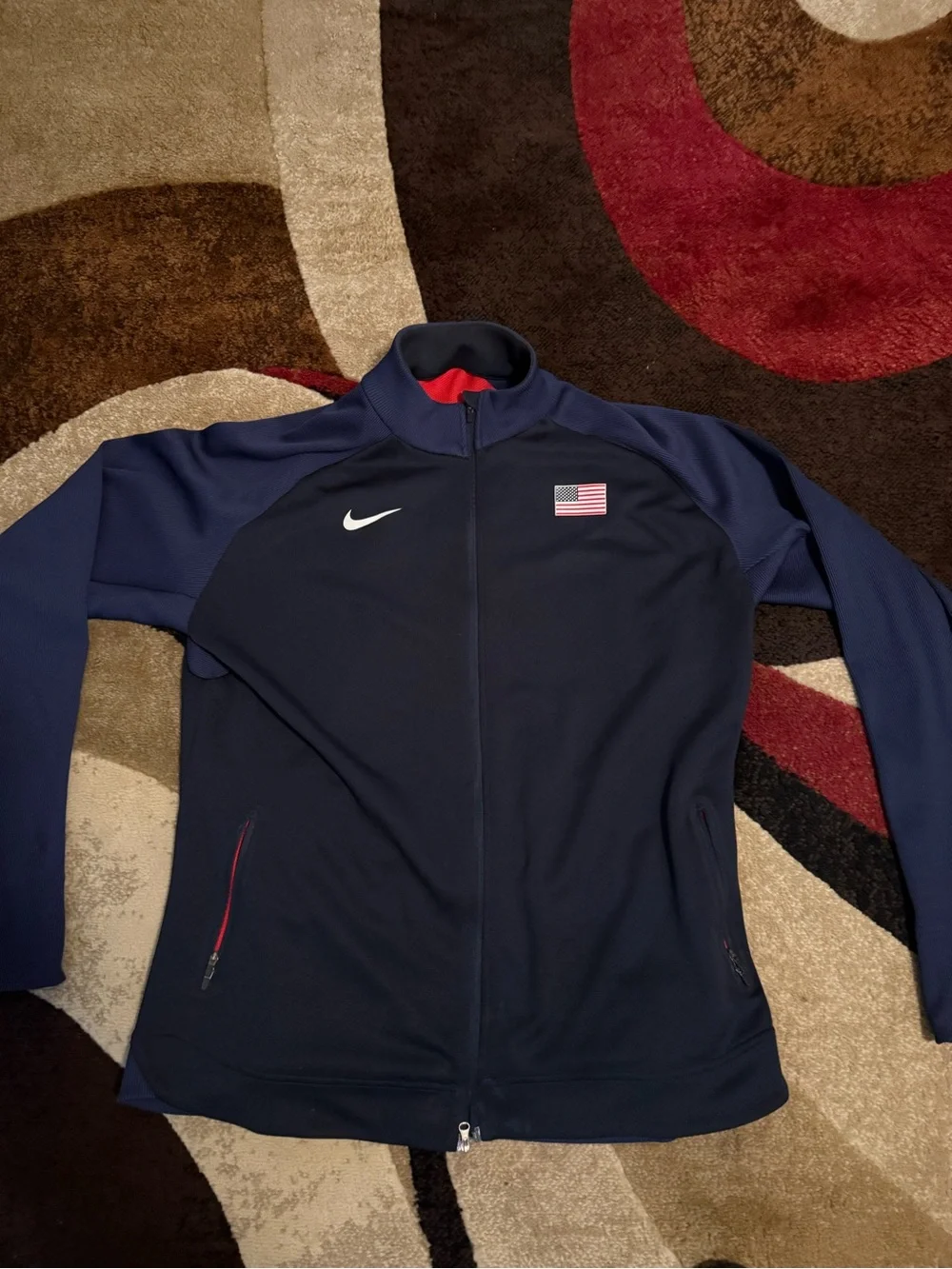 USA Olympic basketball team warm-up jacket size XXL